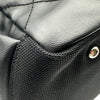 シャネル CHANEL パリビアリッツトートGM A34210 12番台 ブラック シルバー金具 コーティングキャンバス レディース