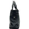 シャネル CHANEL パリビアリッツトートGM A34210 12番台 ブラック シルバー金具 コーティングキャンバス レディース