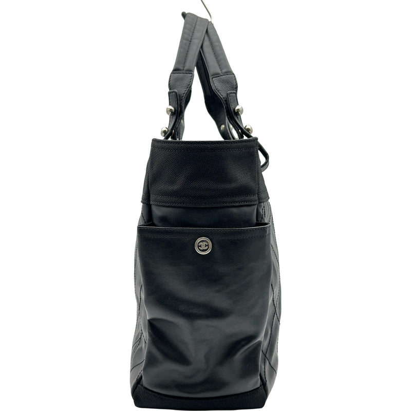 シャネル CHANEL パリビアリッツトートGM A34210 12番台 ブラック