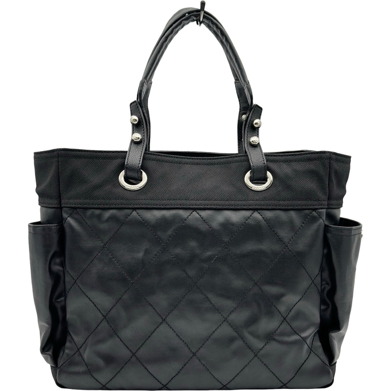 シャネル CHANEL パリビアリッツトートGM A34210 12番台 ブラック