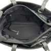 シャネル CHANEL パリビアリッツトートGM A34210 12番台 ブラック シルバー金具 コーティングキャンバス レディース