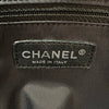 シャネル CHANEL パリビアリッツトートGM A34210 12番台 ブラック シルバー金具 コーティングキャンバス レディース