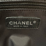 シャネル CHANEL パリビアリッツトートGM A34210 12番台 ブラック シルバー金具 コーティングキャンバス レディース