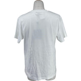 ルイ・ヴィトン LOUIS VUITTON VOYAGEワッペン半袖Tシャツ FTTB11 ホワイト コットン メンズ 半袖Ｔシャツ