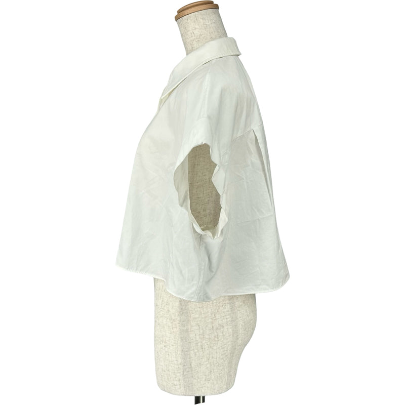 アレキサンダーマックイーン Alexander McQUEEN クロップドシャツ