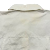 アレキサンダーマックイーン Alexander McQUEEN クロップドシャツ 745637 ホワイト コットン レディース 半袖シャツ