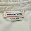 アレキサンダーマックイーン Alexander McQUEEN クロップドシャツ 745637 ホワイト コットン レディース 半袖シャツ