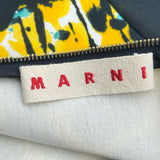 マルニ MARNI ペイント半袖スウェットカットソー ホワイト レーヨン レディース カットソー