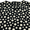 ルイ・ヴィトン LOUIS VUITTON ×草間彌生 ドットショートスリーブニット F2KM04QAX ブラック ウール レディース ニット