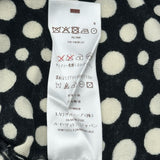 ルイ・ヴィトン LOUIS VUITTON ×草間彌生 ドットショートスリーブニット F2KM04QAX ブラック ウール レディース ニット