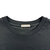 モンクレール MONCLER ロゴワッペン半袖Tシャツ ブラック コットン メンズ 半袖Ｔシャツ