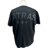 タトラス TATRAS EION バックプリント半袖Tシャツ MTAT23S8239 ブラック コットン メンズ 半袖Ｔシャツ