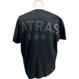 タトラス TATRAS EION バックプリント半袖Tシャツ MTAT23S8239 ブラック コットン メンズ 半袖Ｔシャツ
