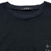 タトラス TATRAS EION バックプリント半袖Tシャツ MTAT23S8239 ブラック コットン メンズ 半袖Ｔシャツ