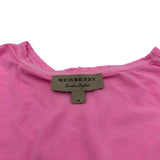 バーバリー BURBERRY ロゴプリント半袖Ｔシャツ 4067588 ピンク コットン メンズ 半袖Ｔシャツ