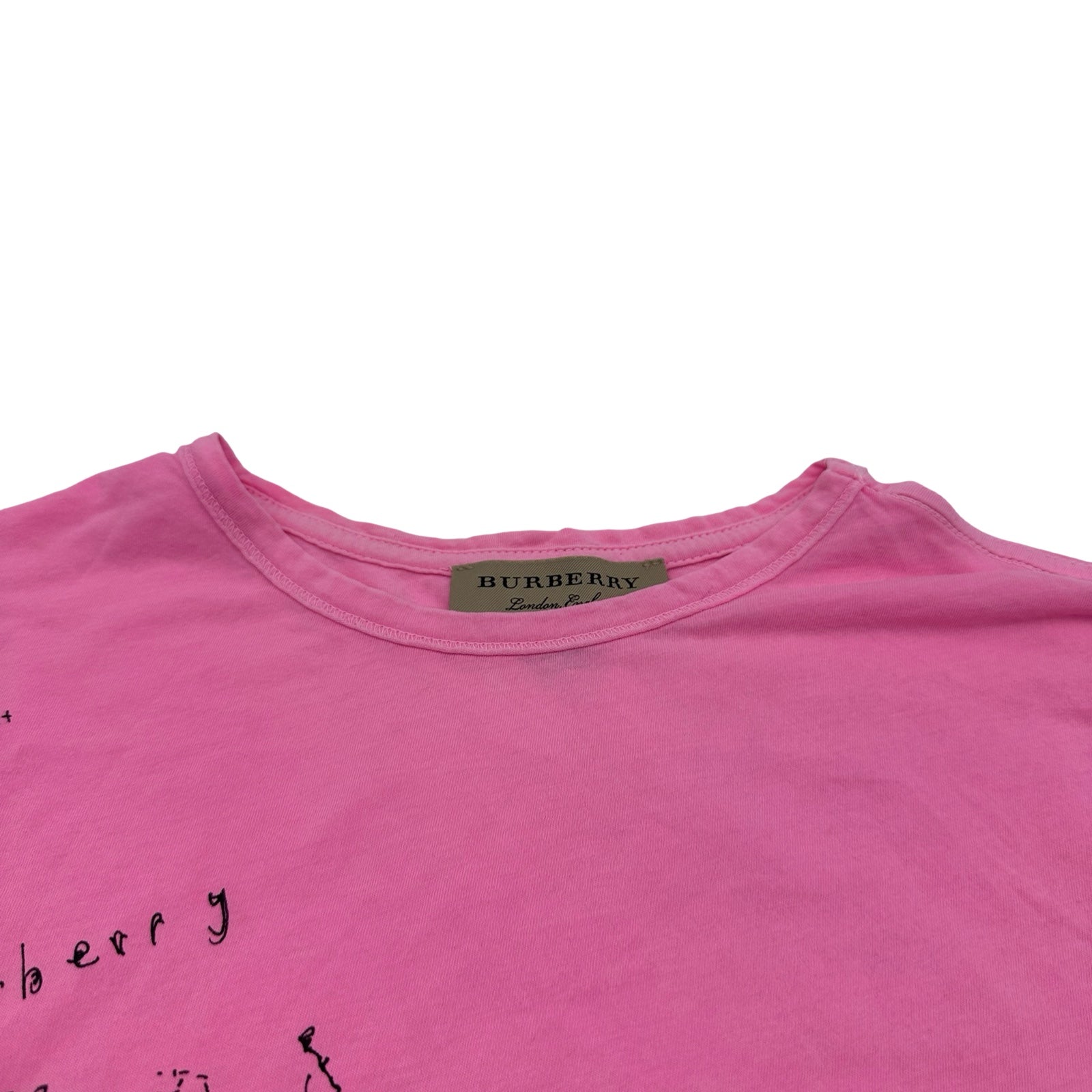 バーバリー BURBERRY ロゴプリント半袖Tシャツ 4067588 ピンク