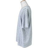 クリスチャン・ディオール Christian Dior オブリーク総柄 テリーコットン 半袖Tシャツ 113J692A0614 グレー コットン メンズ 半袖Ｔシャツ