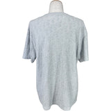クリスチャン・ディオール Christian Dior オブリーク総柄 テリーコットン 半袖Tシャツ 113J692A0614 グレー コットン メンズ 半袖Ｔシャツ