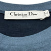 クリスチャン・ディオール Christian Dior 半袖プリントシャツ 123T03DE455 ネイビー コットン レディース 半袖Ｔシャツ