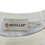 モンクレール MONCLER ロゴワッペンペプラム半袖カットソー ホワイト コットン レディース 半袖Ｔシャツ