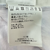 モンクレール MONCLER ロゴワッペンペプラム半袖カットソー ホワイト コットン レディース 半袖Ｔシャツ