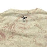 クリスチャン・ディオール Christian Dior トワル ドゥ ジュイ半袖Tシャツ 943T03A4431 ピンク コットン レディース 半袖Ｔシャツ