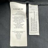 コーチ COACH ホースアンドキャリッジ半袖Tシャツ C9117 ブラック コットン レディース 半袖Ｔシャツ