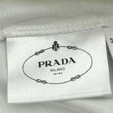 プラダ PRADA 半袖プリントTシャツ 35838G ホワイト コットン メンズ 半袖Ｔシャツ