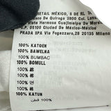 プラダ PRADA 半袖プリントTシャツ 35838G ホワイト コットン メンズ 半袖Ｔシャツ