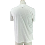 プラダ PRADA 半袖プリントTシャツ 35838G ホワイト コットン メンズ 半袖Ｔシャツ