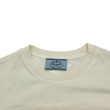 プラダ PRADA 半袖プリントTシャツ 35838G ホワイト コットン メンズ 半袖Ｔシャツ