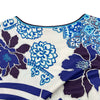 レオナール LEONARD 花柄半袖カットソー 0379609 ホワイト コットン レディース 半袖Ｔシャツ