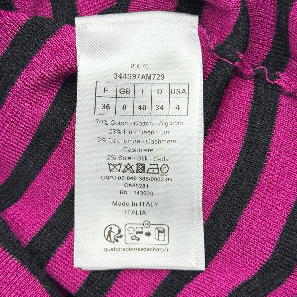 クリスチャン・ディオール Christian Dior ロゴボーダーニットセーター クリスチャン・ディオール Christian Dior ロゴボーダーニットセーター