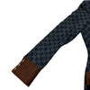 グッチ GUCCI レザー切替GGキャンバスデニムジャケット 652658 ネイビー デニム レディース デニムジャケット