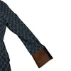 グッチ GUCCI レザー切替GGキャンバスデニムジャケット 652658 ネイビー デニム レディース デニムジャケット