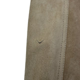 ルイ・ヴィトン LOUIS VUITTON モノグラム切替スウェットシャツジャケット HPL40E ベージュ レザー メンズ その他アウター