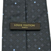 ルイ・ヴィトン LOUIS VUITTON モノグラムドットシルクネクタイ ネイビー シルク メンズ ネクタイ