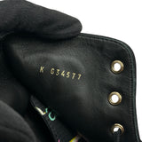 シャネル CHANEL 総柄ショートブーツ G34577 ブラック レディース ブーツ