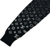 ルイ・ヴィトン LOUIS VUITTON モノグラムグラディエントニットセーター HKN44W ブラック コットン メンズ セーター