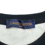 ルイ・ヴィトン LOUIS VUITTON モノグラムグラディエントニットセーター HKN44W ブラック コットン メンズ セーター