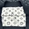 ルイ・ヴィトン LOUIS VUITTON モノグラムグラディエントニットセーター HKN44W ブラック コットン メンズ セーター