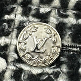 ルイ・ヴィトン LOUIS VUITTON ツイードスケータードレス FLRO43 ブラック ウール レディース ワンピース