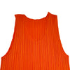 PLEATS PLEASE ISSEY MIYAKE プリーツトップス オレンジ ポリエステル レディース その他トップス
