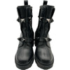 ヴァレンティノ VALENTINO ロックスタッズサイドジップヒールブーツ ブラック レザー レディース ブーツ