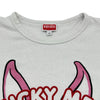 ケンゾー KENZO プリントTシャツ ホワイト コットン レディース 半袖Ｔシャツ