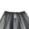レッドヴァレンティノ RED VALENTINO レースチュールスカート ブラック ナイロン レディース スカート