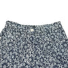 シャネル CHANEL カメリア総柄デニムパンツ P78140 ネイビー コットン レディース デニムパンツ