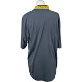 フェンディ FENDI FENDACE ネックロゴシャツ FY1088 ブラック コットン メンズ 半袖Ｔシャツ