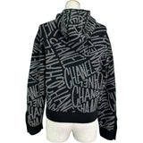 シャネル CHANEL ロゴ総柄カシミヤニットジャケット P70640 ブラック カシミヤ レディース その他アウター