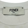 フェンディ FENDI ロゴ総柄ニットトップス FZX999 ホワイト ビスコース レディース ニット